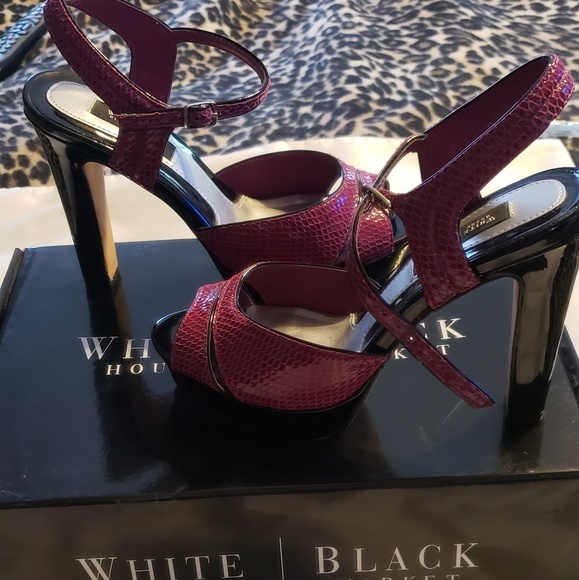 White House Black market pink heels - Picture 3 of 3